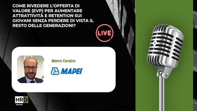 Thumbnail Come rivedere l’EVP per aumentare attrattività e retention sui giovani MAPEI
