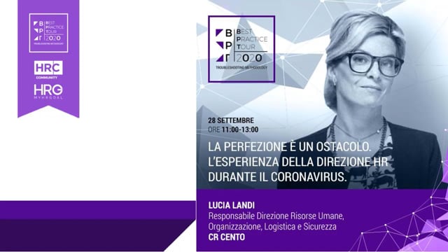Thumbnail La perfezione è un ostacolo. L’esperienza della direzione HR durante il coronavirus_CR CENTO