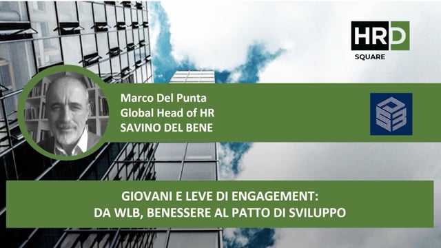 Thumbnail Giovani e leve di engagement SAVINO DEL BENE