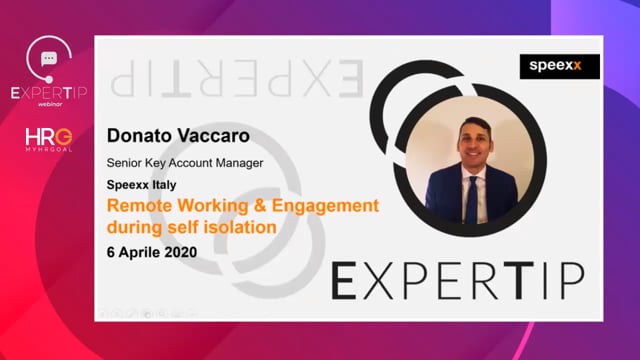 Thumbnail ENGAGEMENT E REMOTE WORKING, L'UTENTE AL CENTRO_SPEEXX ITALY