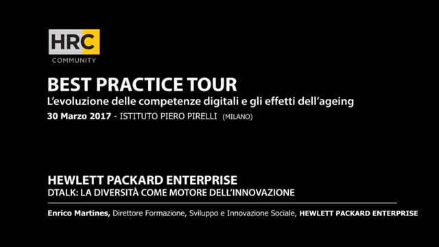 Thumbnail DTALK: LA DIVERSITÀ COME MOTORE DELL’INNOVAZIONE_HPE