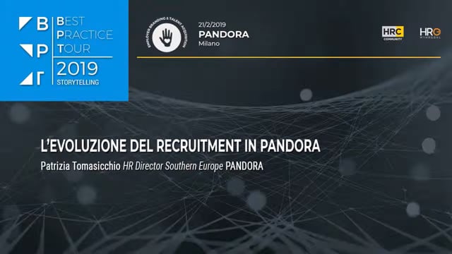 Thumbnail L'EVOLUZIONE DEL RECRUITMENT IN PANDORA_Patrizia Tomasicchio
