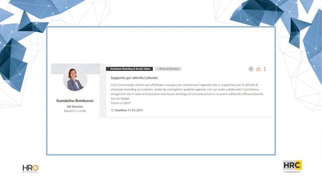 Thumbnail Supporto per attività LinkedIn FONDAZIONE CARIPLO