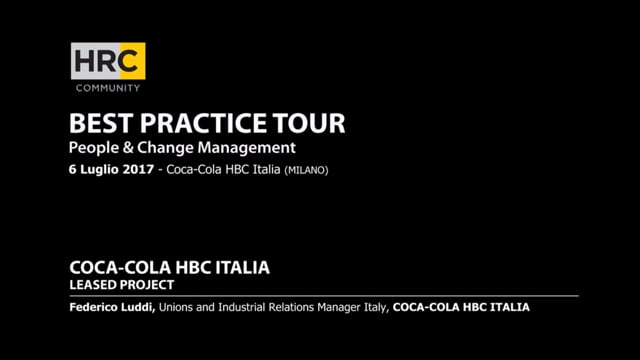 Thumbnail People & Change Management _ LEASED PROJECT _ COCA-COLA HBC ITALIA