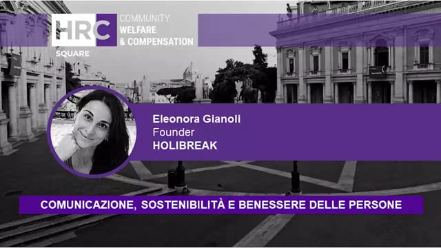 Thumbnail Comunicazione, sostenibilità e benessere delle persone_HOLIBREAK