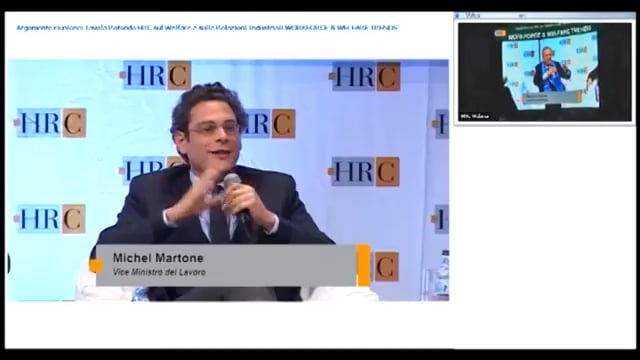 Thumbnail Parte 1 - 20/10/2015 - Tavola Rotonda HRC sul Welfare e sulle Relazioni Industriali - Benvenuto e apertura