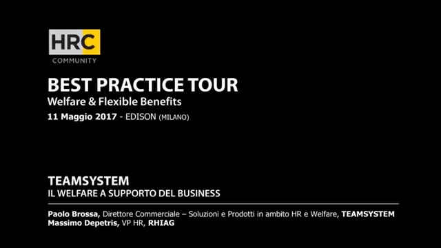 Thumbnail IL WELFARE A SUPPORTO DEL BUSINESS _TEAMSYSTEM