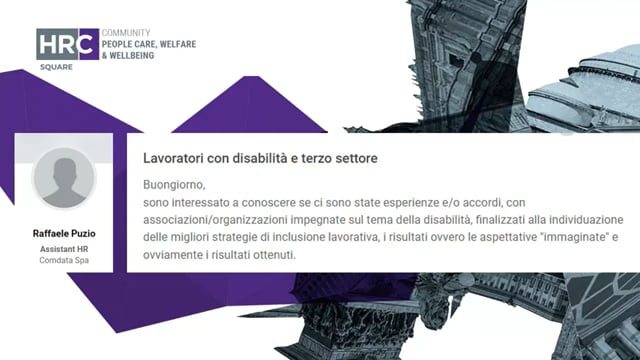 Thumbnail Lavoratori con disabilità e terzo settore MASHFROG GROUP