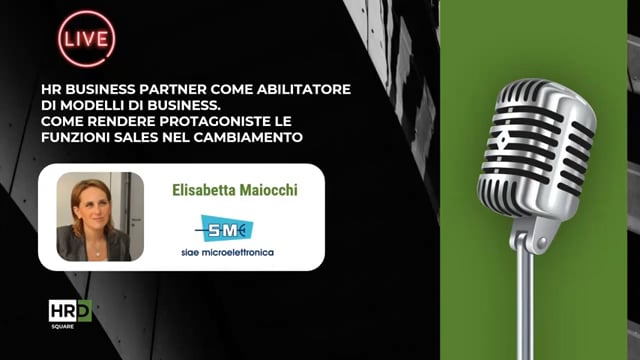 Thumbnail HR business partner, abilitatore di modelli di business SIAE MICROELETTRONICA