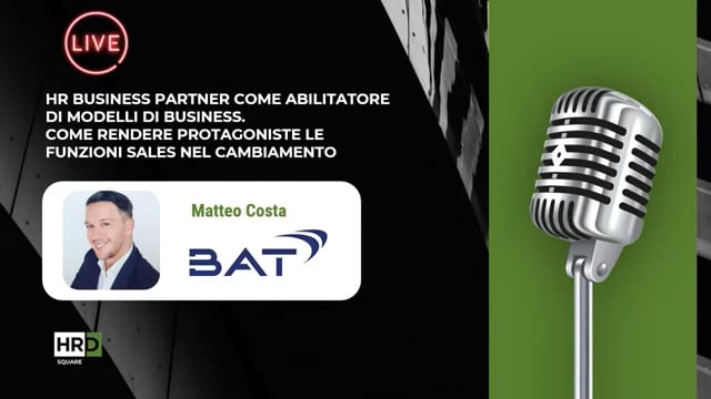 Thumbnail HR business partner, abilitatore di modelli di business BAT