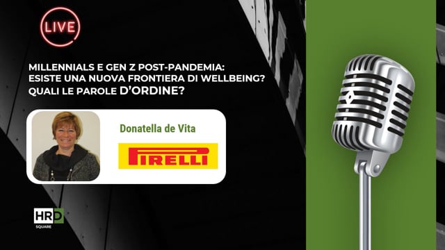 Thumbnail Wellbeing per Millennials e GenZ PIRELLI