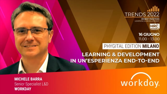 Thumbnail Learning & development in un’esperienza end-to-end WORKDAY