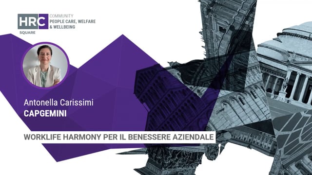 Thumbnail Worklife harmony per il benessere aziendale CAPGEMINI