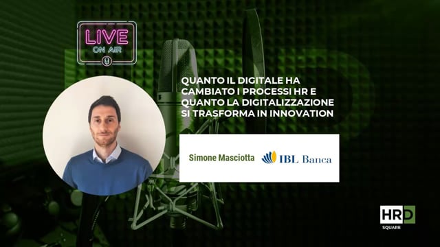 Thumbnail Digital e processi HR IBL BANCA