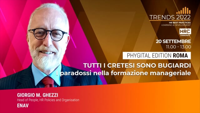 Thumbnail Tutti i cretesi sono bugiardi - I paradossi nella formazione manageriale ENAV