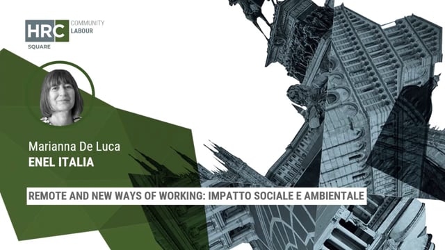 Thumbnail Remote and new ways of working - impatto sociale e ambientale ENEL ITALIA