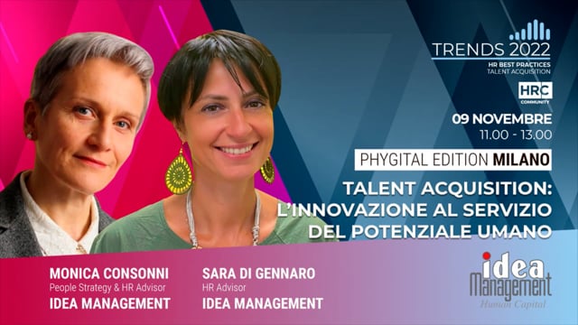 Thumbnail Talent  Acquisition: l’innovazione al servizio del potenziale umano IDEA MANAGEMENT