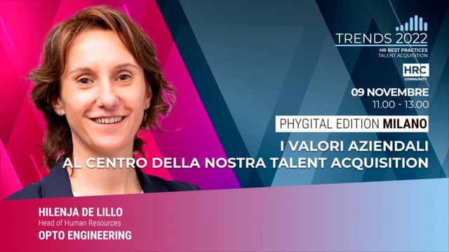 Thumbnail I valori aziendali al centro della nostra Talent Acquisition OPTO ENGINEERING