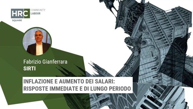 Thumbnail Inflazione e aumento dei salari - risposte immediate e di lungo periodo SIRTI