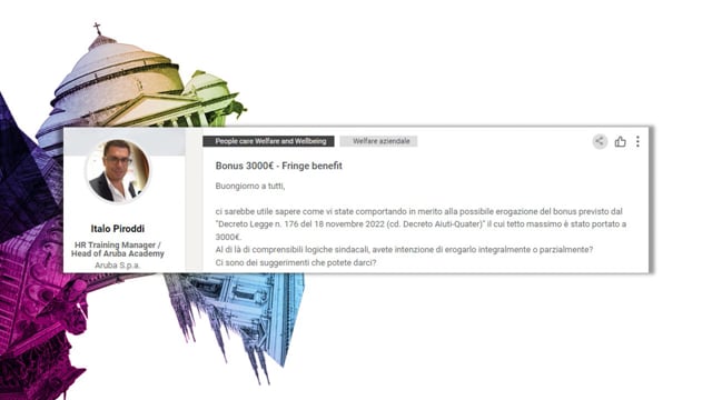 Thumbnail Bonus 3000€ - Fringe benefit POLIGRAFICO E ZECCA DELLO STATO ITALIANO