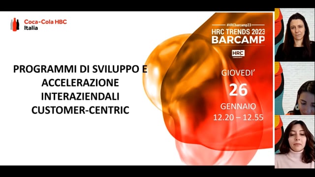 Thumbnail BARCAMP23 Programmi di Sviluppo e Accelerazione interaziendali customer-centric COCA-COLA HBC ITALIA