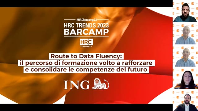 Thumbnail BARCAMP23 Route to Data Fluency: il percorso di formazione volto a rafforzare e consolidare le competenze del futuro ING