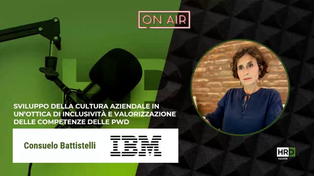 Thumbnail Cultura aziendale inclusiva e valorizzante per le PwD IBM