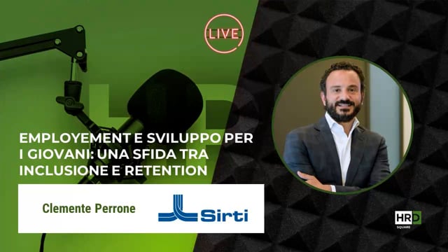 Thumbnail Employement e giovani - tra inclusione e retention SIRTI