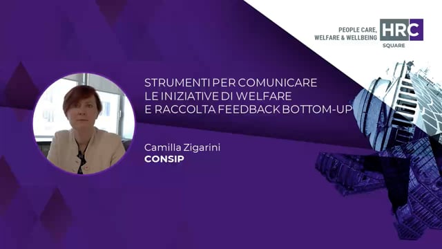 Thumbnail Strumenti per comunicare le iniziative di welfare e raccolta feedback bottom-up CONSIP