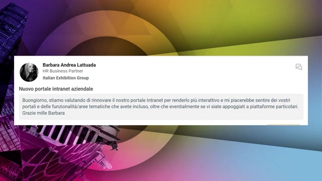 Thumbnail Nuovo portale intranet aziendale SIRTI