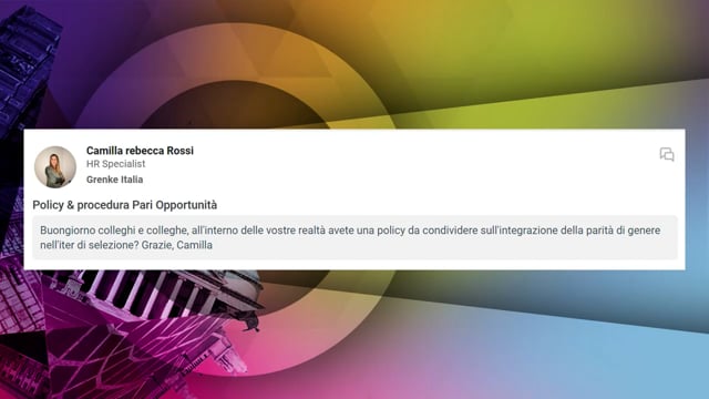 Thumbnail Policy & procedura pari opportunità TELEPERFORMANCE