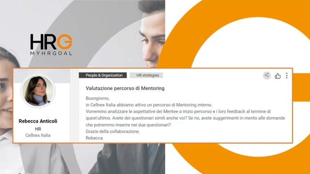 Thumbnail Call MyHRGoal - Valutazione percorso di Mentoring