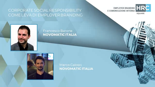 Thumbnail Corporate Social Responsability come leva di Employer Branding NOVOMATIC ITALIA