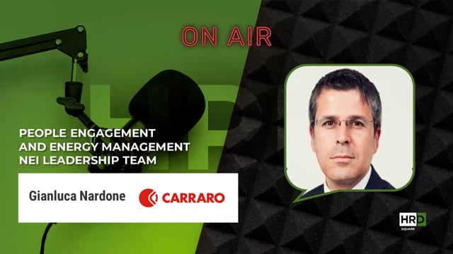 Thumbnail People engagement and energy management CARRARO