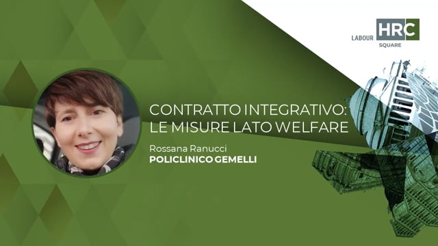 Thumbnail Contratto integrativo – le misure lato welfare POLICLINICO GEMELLI