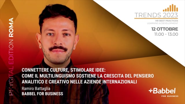 Thumbnail Connettere culture, stimolare idee: come il multilinguismo sostiene la crescita del pensiero analitico e creativo nelle aziende internazionali - BABBEL FOR BUSINESS