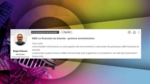 Thumbnail MBA co-finanziato da Azienda – gestione amministrativa GRUPPO IREN