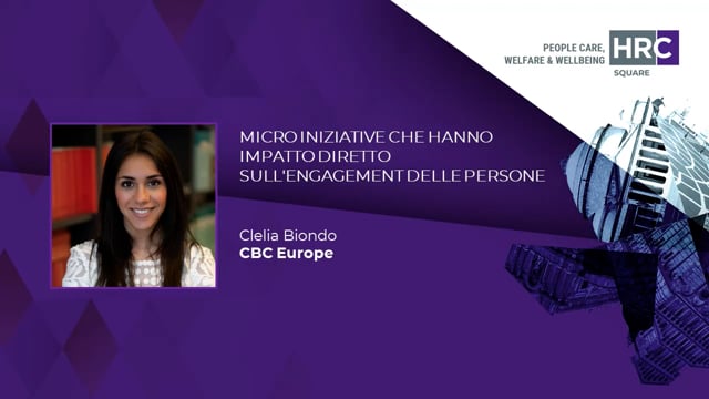 Thumbnail Micro iniziative che hanno impatto diretto sull’engagement delle persone CBC EUROPE