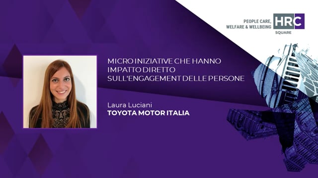 Thumbnail Micro iniziative che hanno impatto diretto sull’engagement delle persone TOYOTA MOTOR ITALIA