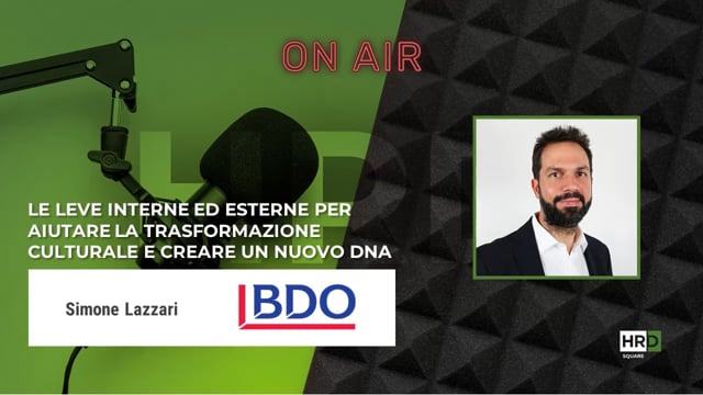 Thumbnail Trasformazione culturale e un nuovo DNA BDO