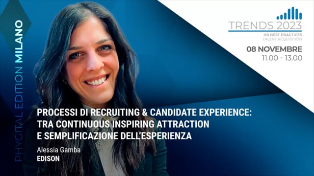 Thumbnail Processi di recruiting & candidate experience: tra continuous inspiring attraction e semplificazione dell’esperienza - EDISON