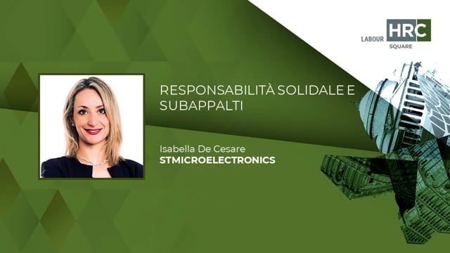 Thumbnail Responsabilità solidale e subappalti STMICROELECTRONICS