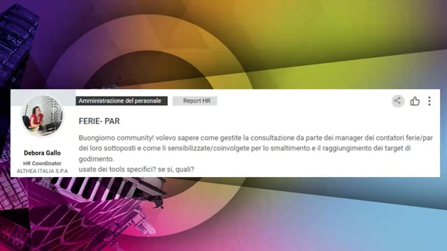 Ferie-Par INTESA SANPAOLO