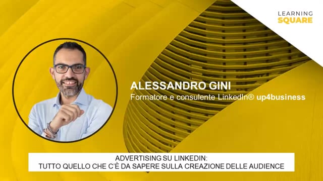 Thumbnail come funzionano le audience per l’advertising su LinkedIn UP4BUSINESS