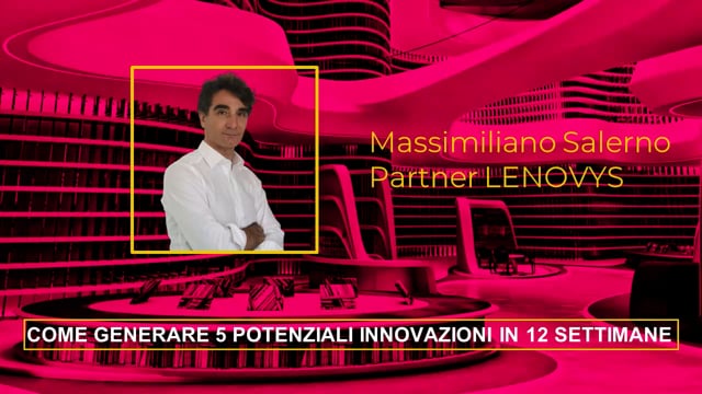 Thumbnail Creare un’azienda in grado di innovare continuamente LENOVYS