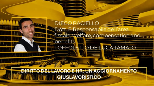 Thumbnail Il welfare aziendale nei sistemi di compensation come fattore di attraction e retention TOFFOLETTO DE LUCA TAMAJO