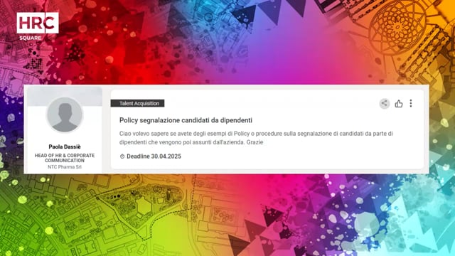 Thumbnail Policy segnalazione candidati da dipendenti PWC