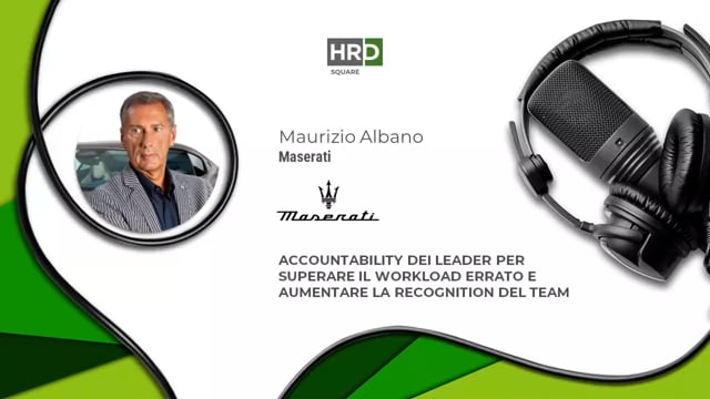 Thumbnail Accountability, workload e recognition MASERATI